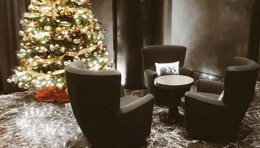 Christmas Tree at Kimpton Hotel Eventi